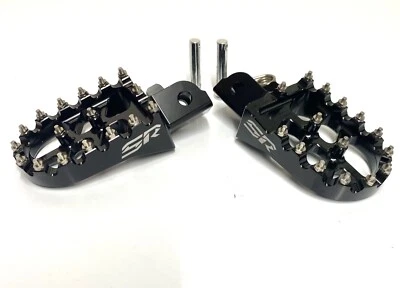 Staggs Racing Foot Pegs For KLX110 KLX110L DRZ110 KLX110R - Image 1 of 4