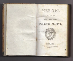 FF977L.MEROPE Tragödie Des Markgrafen Scipione Maffei - Picture 1 of 2