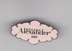 Madame Alexander pin 2001 metal pin super nice !!!! 1.5" x .75" - Picture 1 of 2