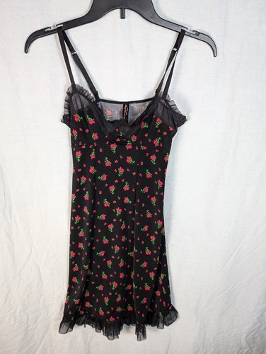 UNDERCOVER Victorias Secret Sexy Little Things Rosa Floreale Mini Abito Slip Donna Medium
