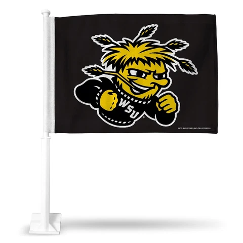 Wichita State Shockers 11X14 Window Mount 2-Sided Car Flag Cover