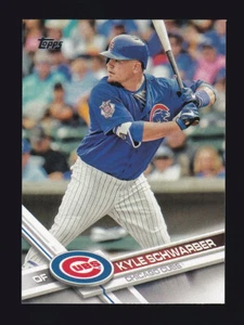 Tarjeta de segundo año 2017 Topps #73 Kyle Schwarber Chicago Cubs - Imagen 1 de 2