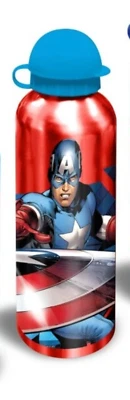 Avengers SuperHeroes Niños Niños Metal Agua Beber Botellas Escuela-Nuevo Foto 1 de 4