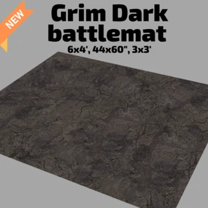 3' x 3' Grim Dark Battlemat - Picture 1 of 5