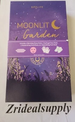 Spa Life Moonlit Jardín Noche Cuidado de la Piel Set de Regalo Dormir, Rostro, Manos, Pies Mascarillas Foto 1 de 2