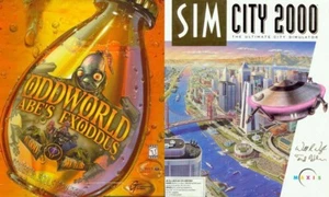 SimCity 2000 Special Edition + Oddworld: Abes Exoddus PC Game - Picture 1 of 3