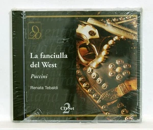 TEBALDI, BASILE - PUCCINI la fanciulla del west OPERA D'ORO 2xCDs STILL SEALED - Imagen 1 de 2