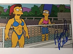 PAMELA REED SIGNED THE SIMPSONS RUTH POWERS BAS COA 8X10 Color PHOTO - Picture 1 of 4