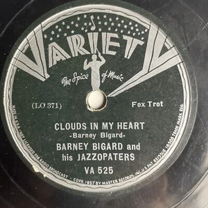 10" 78 RPM-Barney Bigard-Frolic Sam/Clouds In My Heart/Variety VA525 - Foto 1 di 4