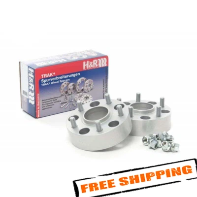 H&R 3465642SW Trak+ DRM Series 17mm Wheel Spacers for 2017-2023 Tesla 3 - Изображение 1 из 2