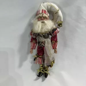 Mark Roberts 9 Ladies Dancing Elf in Box 10” Natale Edizione Limitata Bambola - Foto 1 di 11