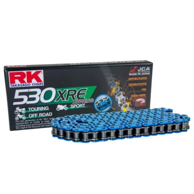 Offene RK Kette Blau XRE 110-530 Niet Für Harley 1200 FXS Low Rider 1977-1980 Foto 1 de 2