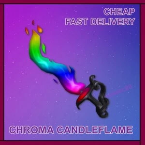 CHROMA CANDLEFLAME (CCF) MM2 GODLY *FAST DELIVERY* | CHEAP MURDER MYSTERY 2