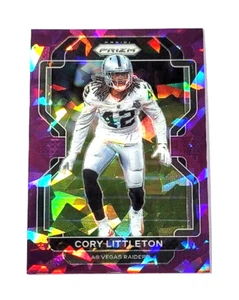 2021 Panini Prizm Cory Littleton Purple Cracked Ice /225 #183 - Picture 1 of 2