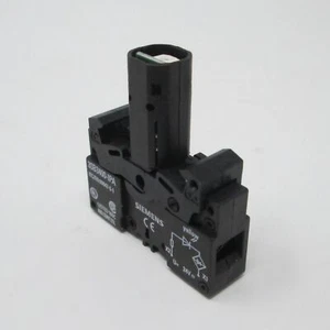 SIEMENS 3SB3400-1PA Lampenfassung LED gelb 24 V #SK-86-10 - Bild 1 von 1