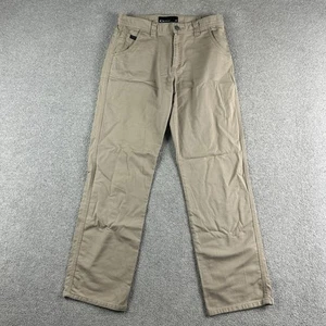 Oakley Jeans Mens Size 30 Tan Industrial Denim Khaki Straight Fit Casual Pants - Picture 1 of 24