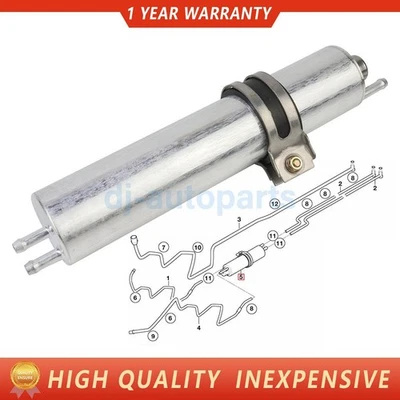 Filtro de combustible nuevo para BMW E65 E66 745Li 745i 750Li 750i 740i 740Li 730Li 2002-2008 Foto 1 de 4