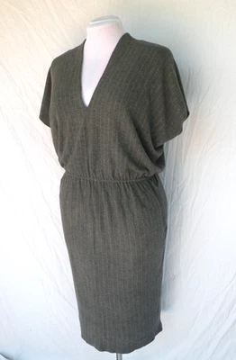 Jean Paul Gaultier Femme sweatshirt dress pinstripe Vintage 90s IT46 Italy - Image 1 of 4