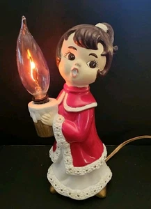 Unbranded Ceramic Singing Girl With Light Works - Picture 1 of 6