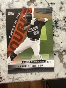 2011 TOPPS MiLB PRO DEBUT DOUBLE A ALL STAR INSERT CARD CEDRIC HUNTER #DA32 - Picture 1 of 1