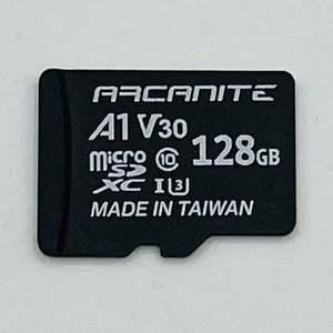 Arcanite 128GB Class 10 MicroSDXC UHSI Memory Card [38504] - Picture 1 of 7