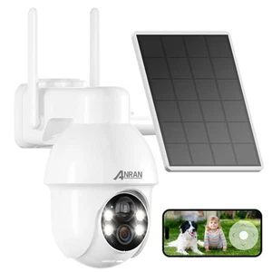 [2026 Exclusive Solar Camera Security Outdoor 2K with Adjustable Solar Panel,... - Picture 1 of 9