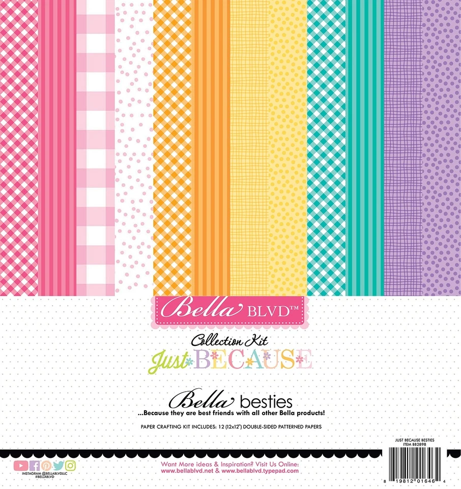 Bella Blvd Besties Collection Kit 12"X12"-Just Because - Image 1 of 1