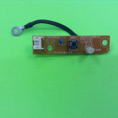 Gateway FPD1520 Monitor Power Button LED Board Button 6832123200-02 PTB-1232 - Image 1 of 2