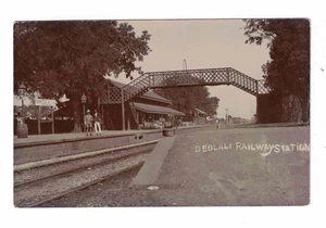 Vintage Postcard c1910s - Deolali Railway Station, Maharashtra, India. - Picture 1 of 2