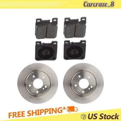 Kit Pastillas Freno Trasero y Rotores Mercedes-Benz E320 3.2L 1998-2003 Foto 1 de 4