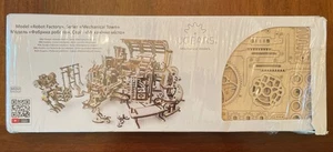 UGEARS Mechanical 3D Puzzle Wooden ROBOT FACTORY Model for self-assembly - Picture 1 of 4