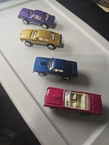 JOHNNY LIGHTNING LOT OF 4 MUSCLE CARS USED AND LOSE - Picture 1 of 5