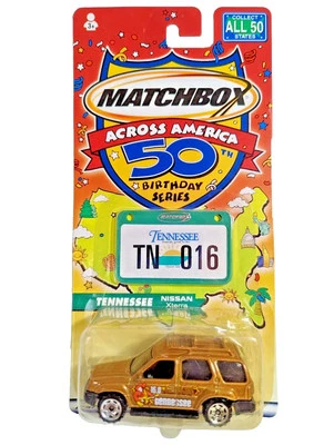 Matchbox Across America Nissan Xterra TN 016 Tennessee 50th Birthday Southern - Image 1 of 3