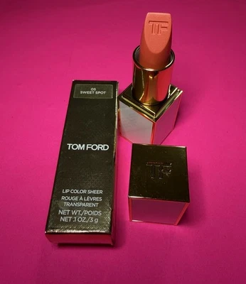 Tom Ford Lip Color Sheer Lipstick 05 Sweet Spot Full Size NEW IN BOX - Image 1 of 2