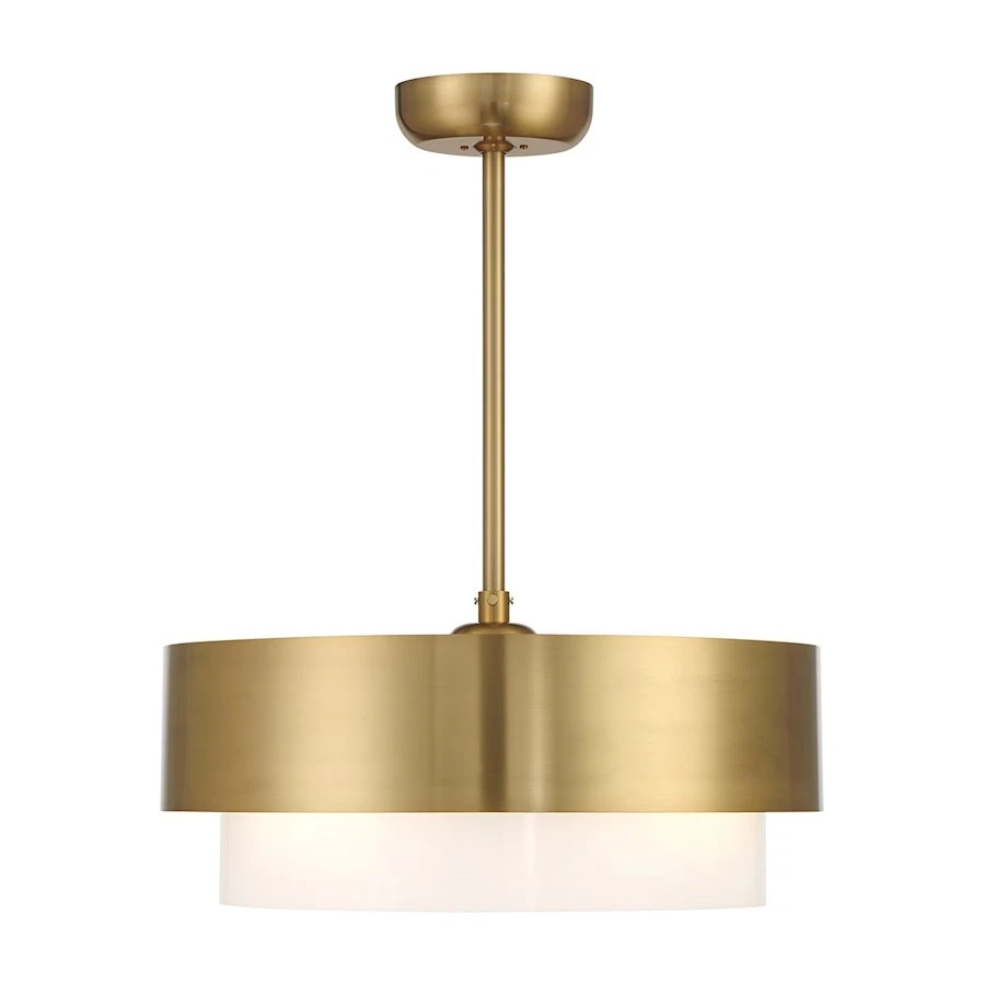 Savoy House Diana LED Fan D'Lier, Warm Brass - 22-FD-445-322 - Image 1 of 1