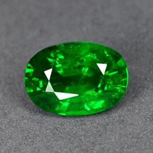 3.25Ct Unheated AAA+ Vivid Green Color Natural Tsavorite Garnet Gem _ Tanzania - Picture 1 of 2