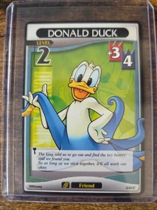Tomy Kingdom Hearts TCG Base Set Donald Duck Level 2 5/91C - Picture 1 of 2