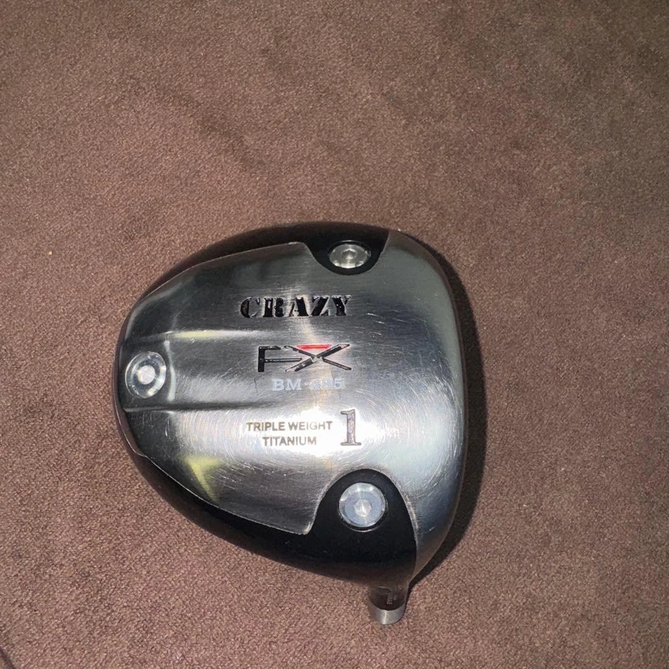 CRAZY FX435 10° Driver Head Only Titanium 3-Wt Adjustable - Image 1 of 4