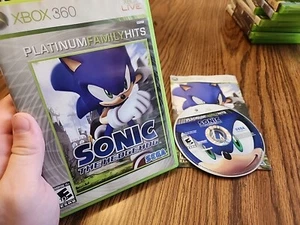 Sonic The Hedgehog Microsoft Xbox 360 Platinum Family Hits 2006 Complete In Box - Picture 1 of 2