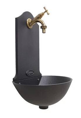 Malaga Wandbrunnen Gusseisen Farbe für casas Garten und Messing Wasserhahn Ihrer - Bild 1 von 2