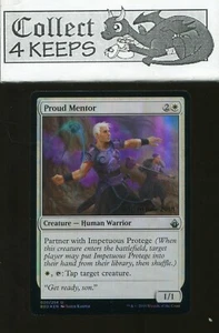 MTG Battlebond Prerelease Foil: Proud Mentor (Nrmt) - Picture 1 of 2