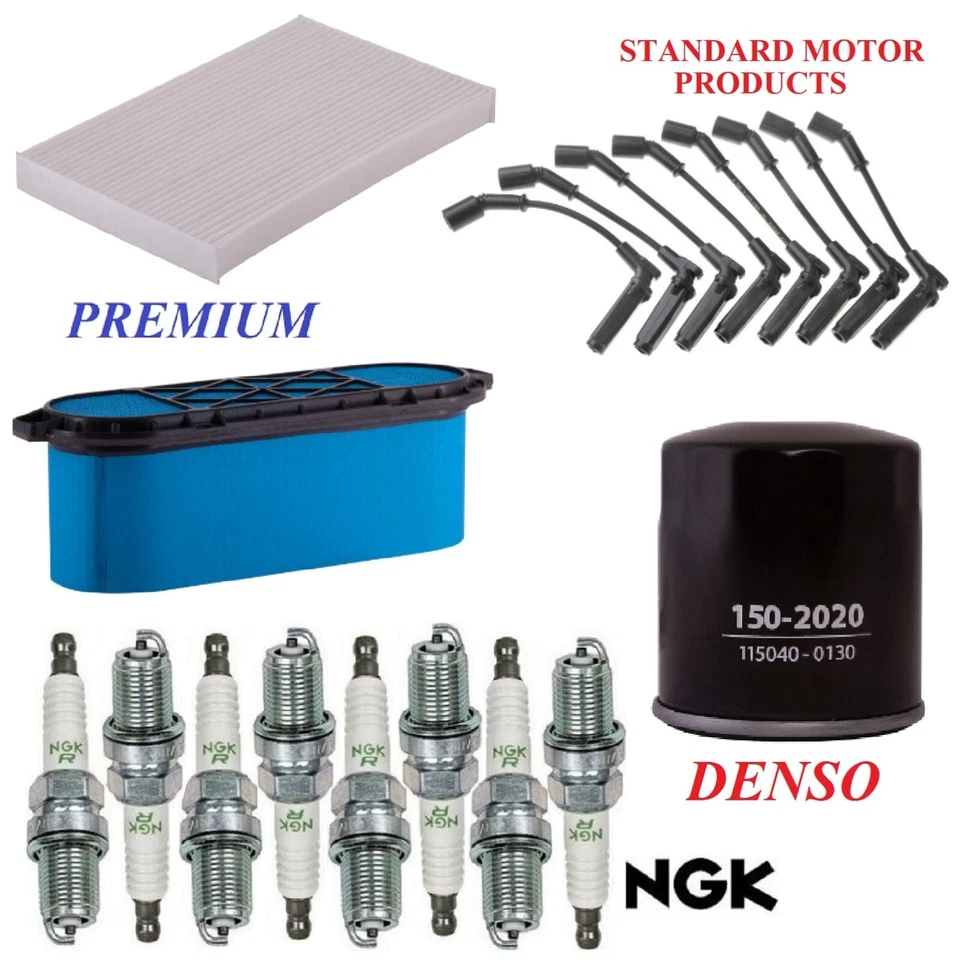 Kit de ajuste filtros vela de ignição para Chevrolet Corvette V8 6.2L 2008 - Imagem 1 de 1