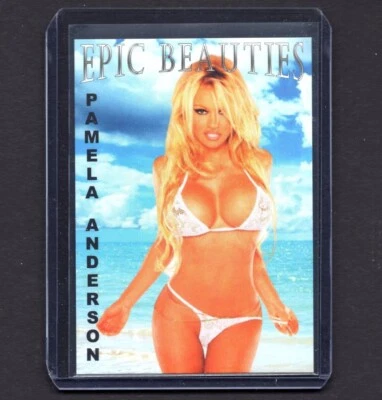 PAMELA ANDERSON Epic Beauties Actress Film Star Trading Card 17 #/500 - Image 1 of 2