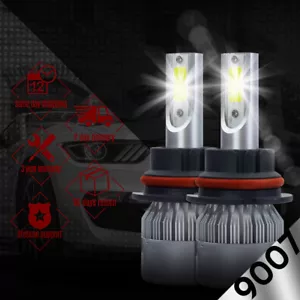 NEW 9007 HB5 8000K Ice Blue 8000LM CREE LED Headlight Bulbs Kit High & Low Beam - Picture 1 of 12