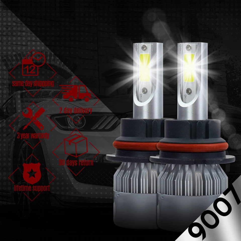 XENTEC LED HID Headlight kit 9007 HB5 White for 2000-2005 Chevrolet Cavalier - Image 1 of 4