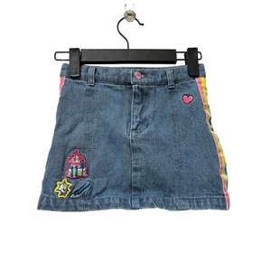 Vintage Disney Princess Jean skirt Size 4 - Picture 1 of 7