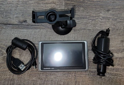 Garmin Nuvi 1300 GPS 4.3" Touchscreen with Car Power Adapter Bundle TESTED - Image 1 of 4