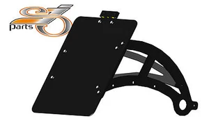 Victory Octane Support de Plaque D'Immatriculation Seitich à Partir Année 2016 - Bild 1 von 3