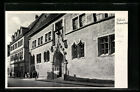 Ansichtskarte Erfurt, an der Universität 1940 