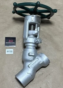 NEW - Rockwell Edwards B66124 SP-84A Gate Valve Size 1/2” CWP 1430-1100°F 🇺🇸 - Picture 1 of 6